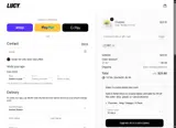 Lucy Nicotine coupon verification screenshot