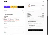 Lucy Nicotine coupon verification screenshot