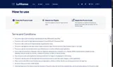 Lufthansa coupon verification screenshot