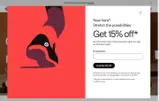 Lululemon coupon verification screenshot