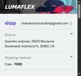 LUMALIFTUP coupon verification screenshot
