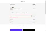 Lumene coupon verification screenshot