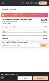 EARLYSPRING coupon verification screenshot