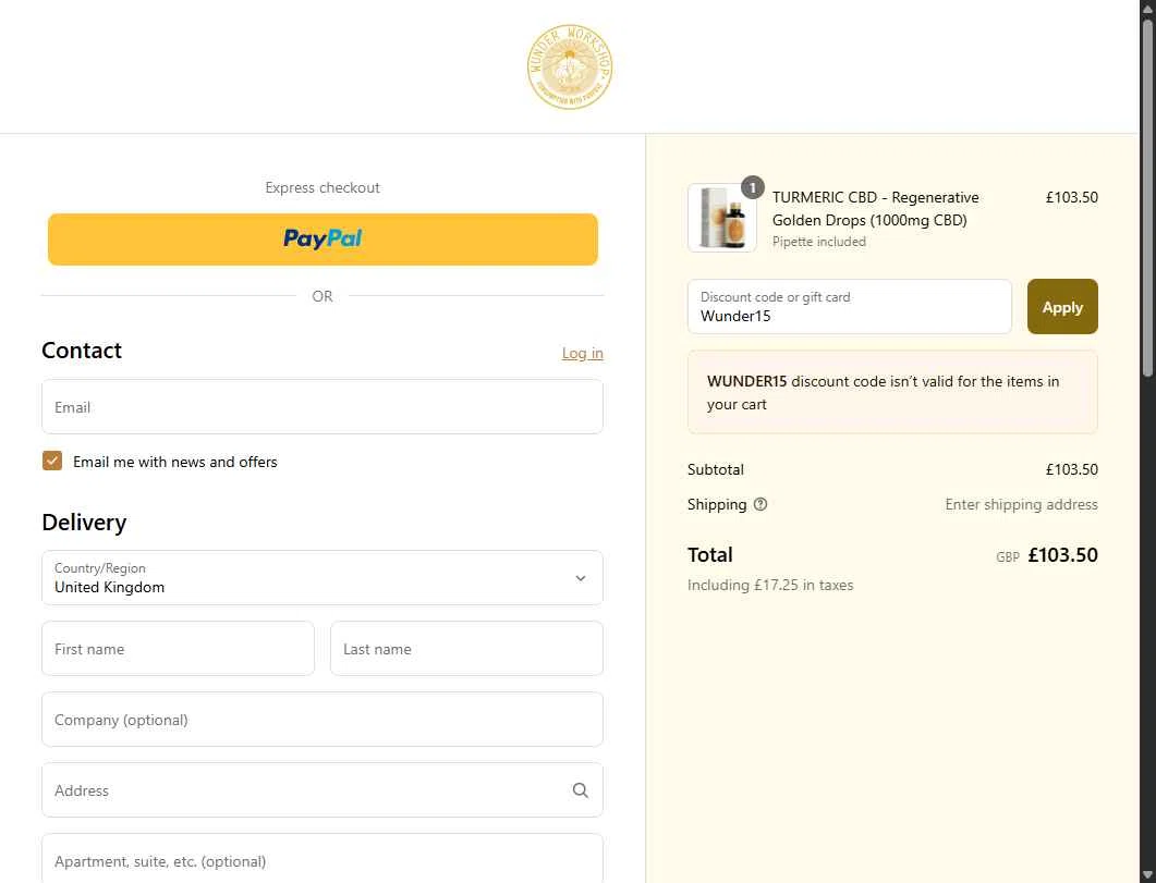 Lumie checkout page showing Lumie discount code box | Screenshot taken by SimplyCodes community member on May 6, 2025