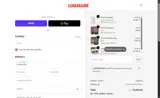 LUMINAIRES500 coupon verification screenshot