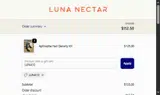 LUNA10 coupon verification screenshot