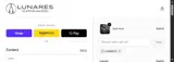 LUNARES15 coupon verification screenshot