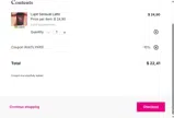 Lupit Pole coupon verification screenshot