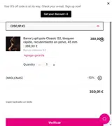 Lupit Pole coupon verification screenshot