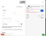 LURE15 coupon verification screenshot