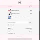 LURELLA15 coupon verification screenshot