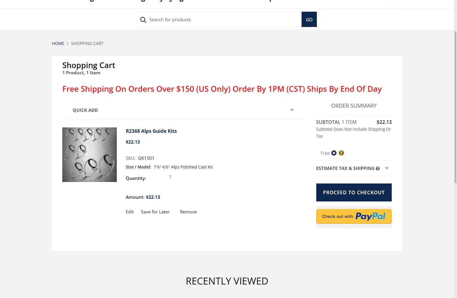 Lure Parts Online checkout page showing Lure Parts Online promo code box | Screenshot taken by SimplyCodes community member on Dec 18, 2025