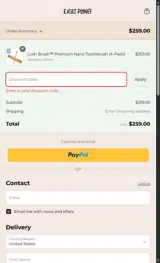 DEAL coupon verification screenshot