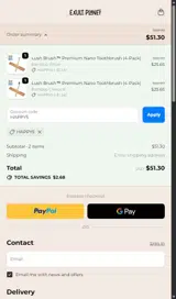 HAPPY5 coupon verification screenshot