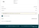 TREATYOURSELF coupon verification screenshot