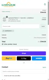 LaborDay20 coupon verification screenshot