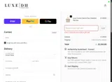 LOUISLUV coupon verification screenshot