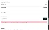 LUXILONACE coupon verification screenshot