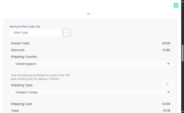 Luxury Legs checkout page showing Luxury Legs promo code box | Screenshot taken by SimplyCodes community member on Aug 15, 2025