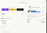 Lyons Leather Co. coupon verification screenshot