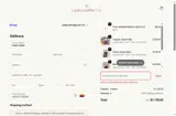 Lyons Leather Co. coupon verification screenshot