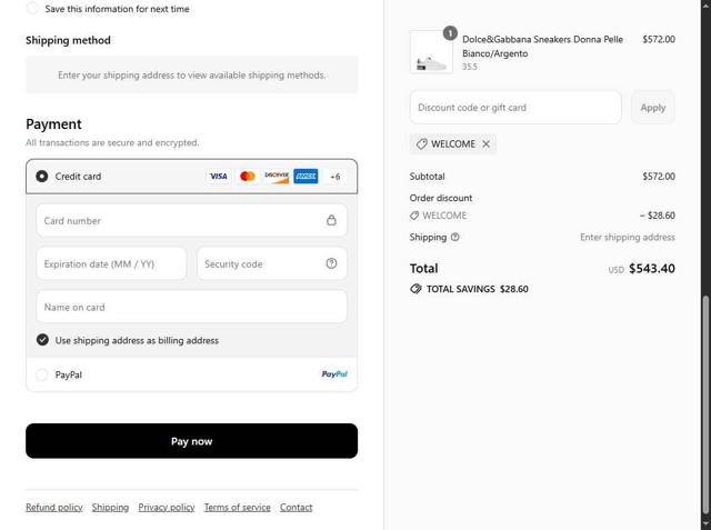 Lyst checkout page showing Lyst discount code box | Screenshot taken by SimplyCodes community member on Aug 28, 2025