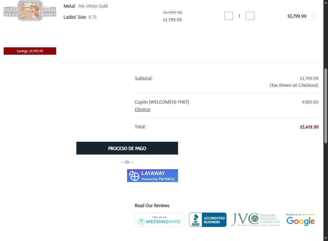 Mabel & Main checkout page showing Mabel & Main promo code box | Screenshot taken by SimplyCodes community member on Dec 24, 2025