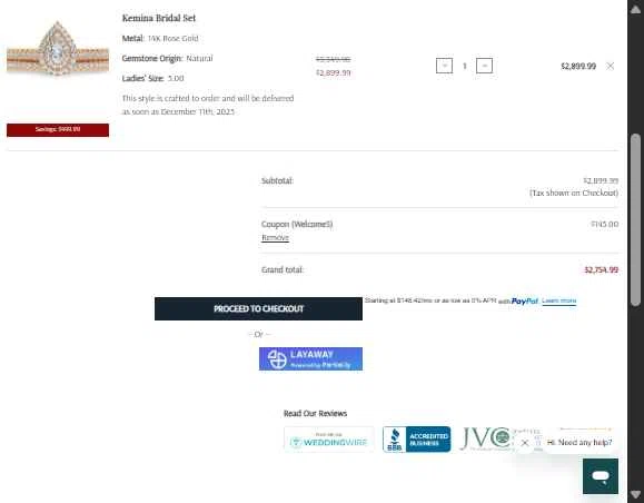 Mabel & Main checkout page showing Mabel & Main promo code box | Screenshot taken by SimplyCodes community member on Nov 25, 2025