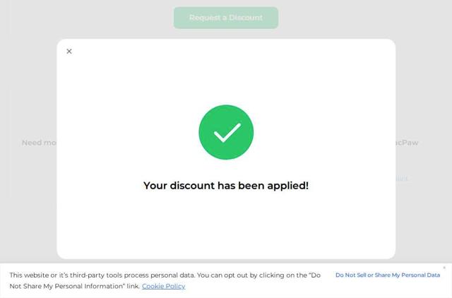 MacPaw checkout page showing MacPaw promo code box | Screenshot taken by SimplyCodes community member on Jun 9, 2025