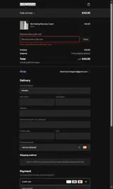 MAKEUP30 coupon verification screenshot
