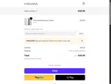 MAKEUP20 coupon verification screenshot