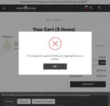 Madcap England coupon verification screenshot
