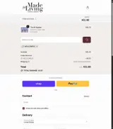 WELCOME10 coupon verification screenshot