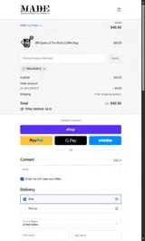 Made Jackson Hole coupon verification screenshot