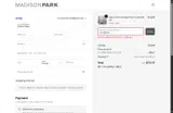 Madison Park 2010 coupon verification screenshot