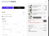 Madison Park 2010 coupon verification screenshot