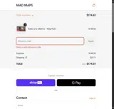 MAD Maps coupon verification screenshot