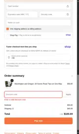 MAD Maps coupon verification screenshot