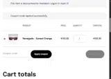 Mad Scientist Tackle coupon verification screenshot