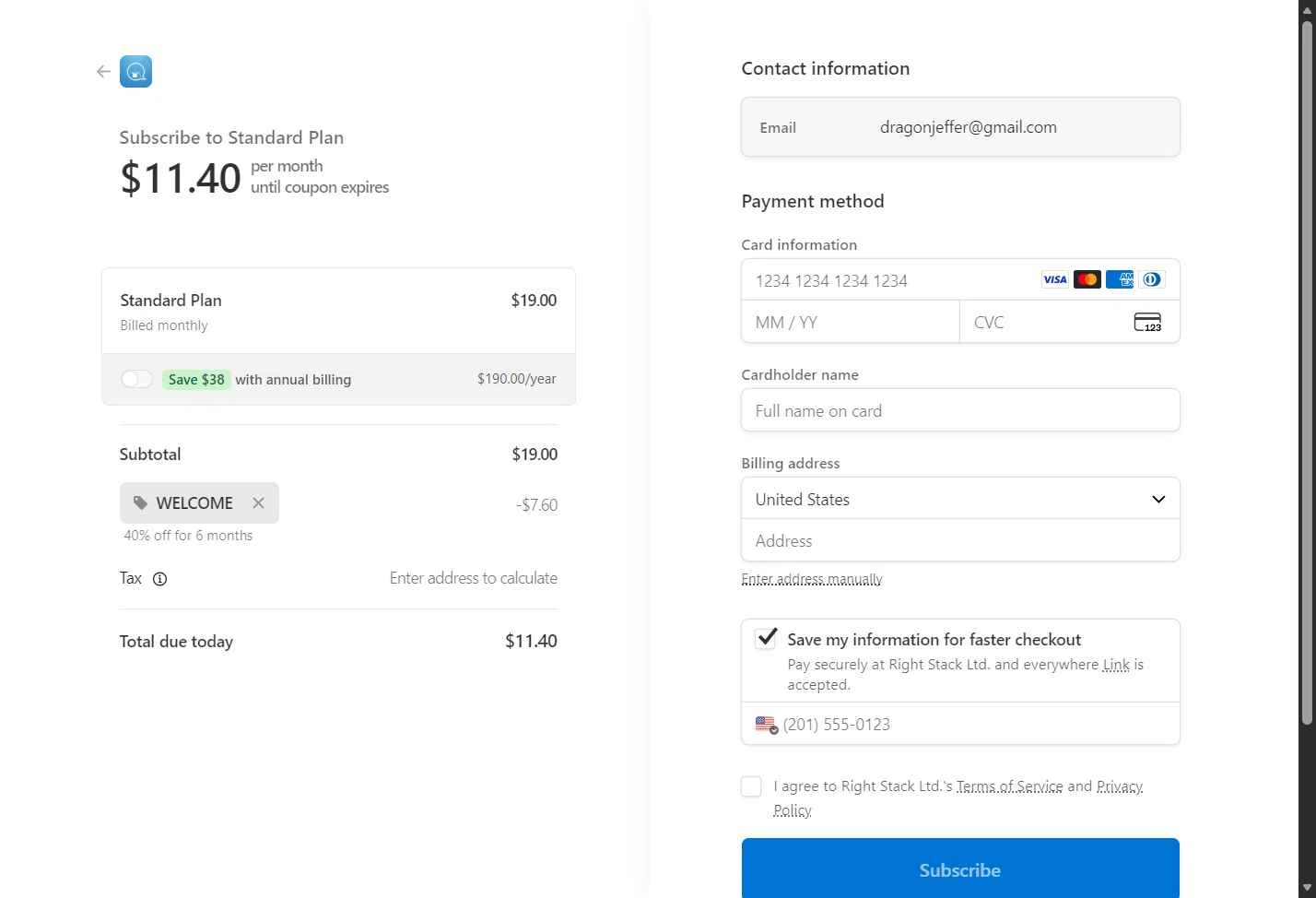 Magic AI checkout page showing Magic AI discount code box | Screenshot taken by SimplyCodes community member on Dec 31, 2025