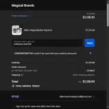 CHRONICCRAFTER coupon verification screenshot