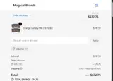 MBLOVE coupon verification screenshot
