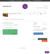 PROGRAM coupon verification screenshot