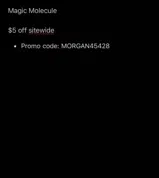 Magic Molecule coupon verification screenshot