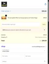 INF10 coupon verification screenshot