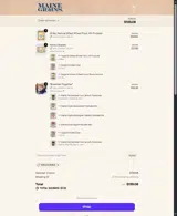 Maine Grains coupon verification screenshot