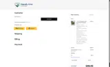 WELCOME10 coupon verification screenshot
