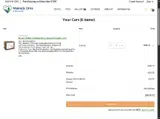 WELCOME10 coupon verification screenshot