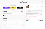 THANKS25 coupon verification screenshot