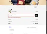 Maison Kin coupon verification screenshot